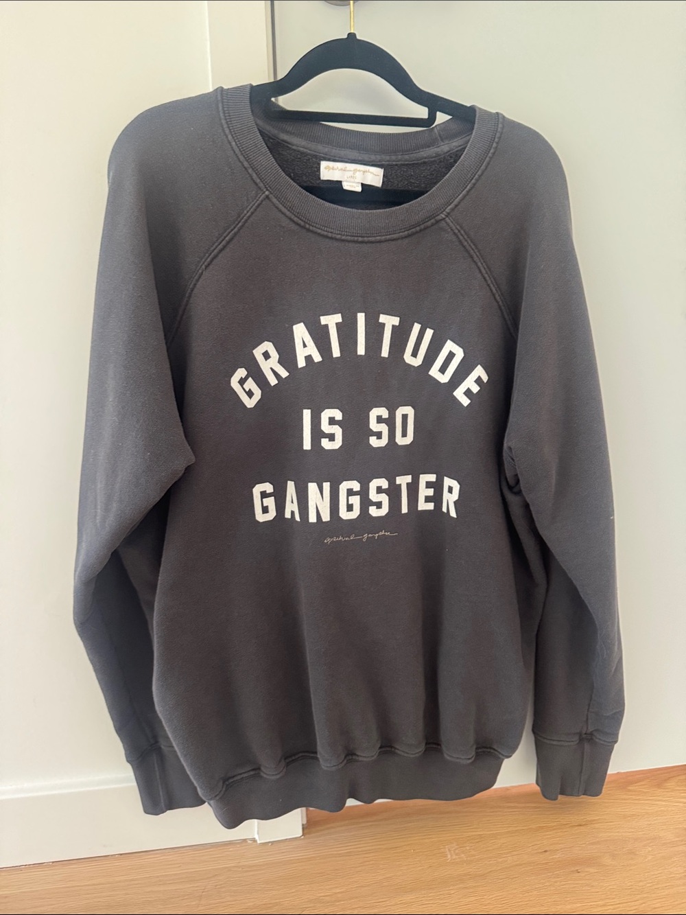 Spiritual Gangster Charcoal Gray Pullover Sweatshirt